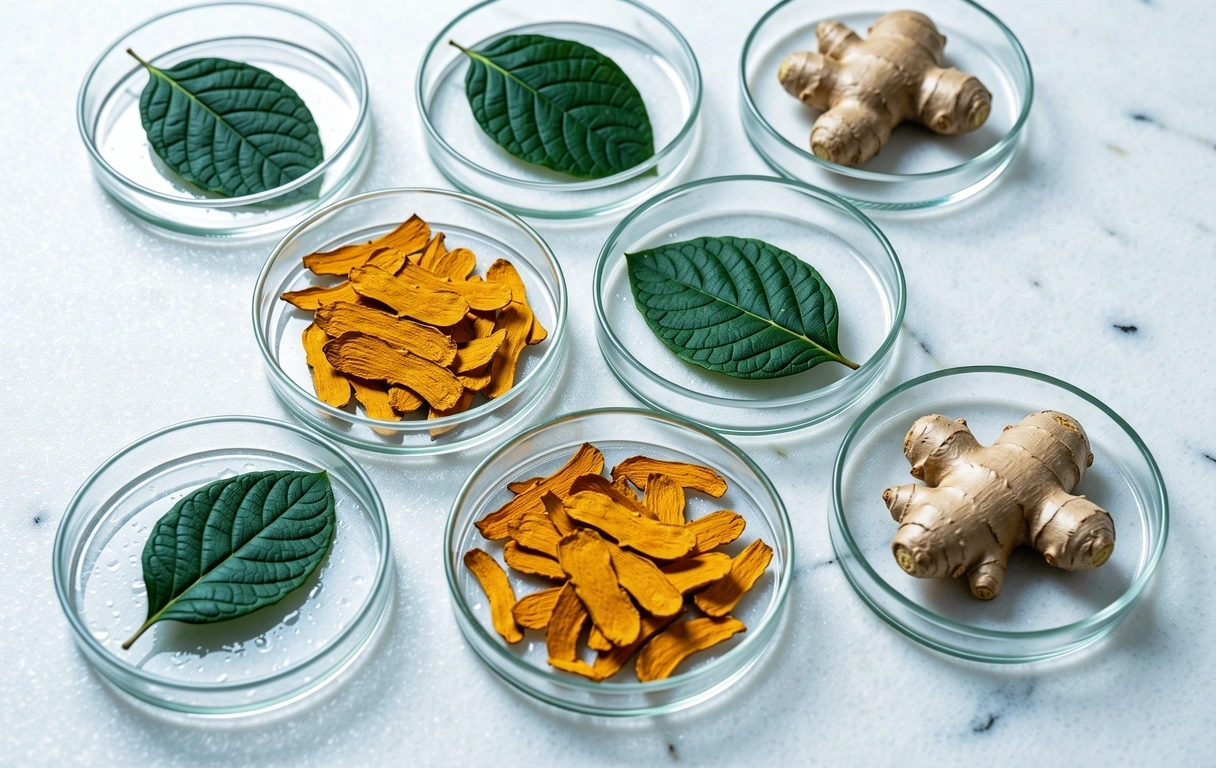 Organized botanical specimens